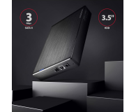 Axagon EE35-XA3, USB 5Gbps - SATA, 3.5" metalowy ALINE box - 1353415 - zdjęcie 4
